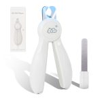 Precision LED Pet Nail Clippers with Integrated Nail File