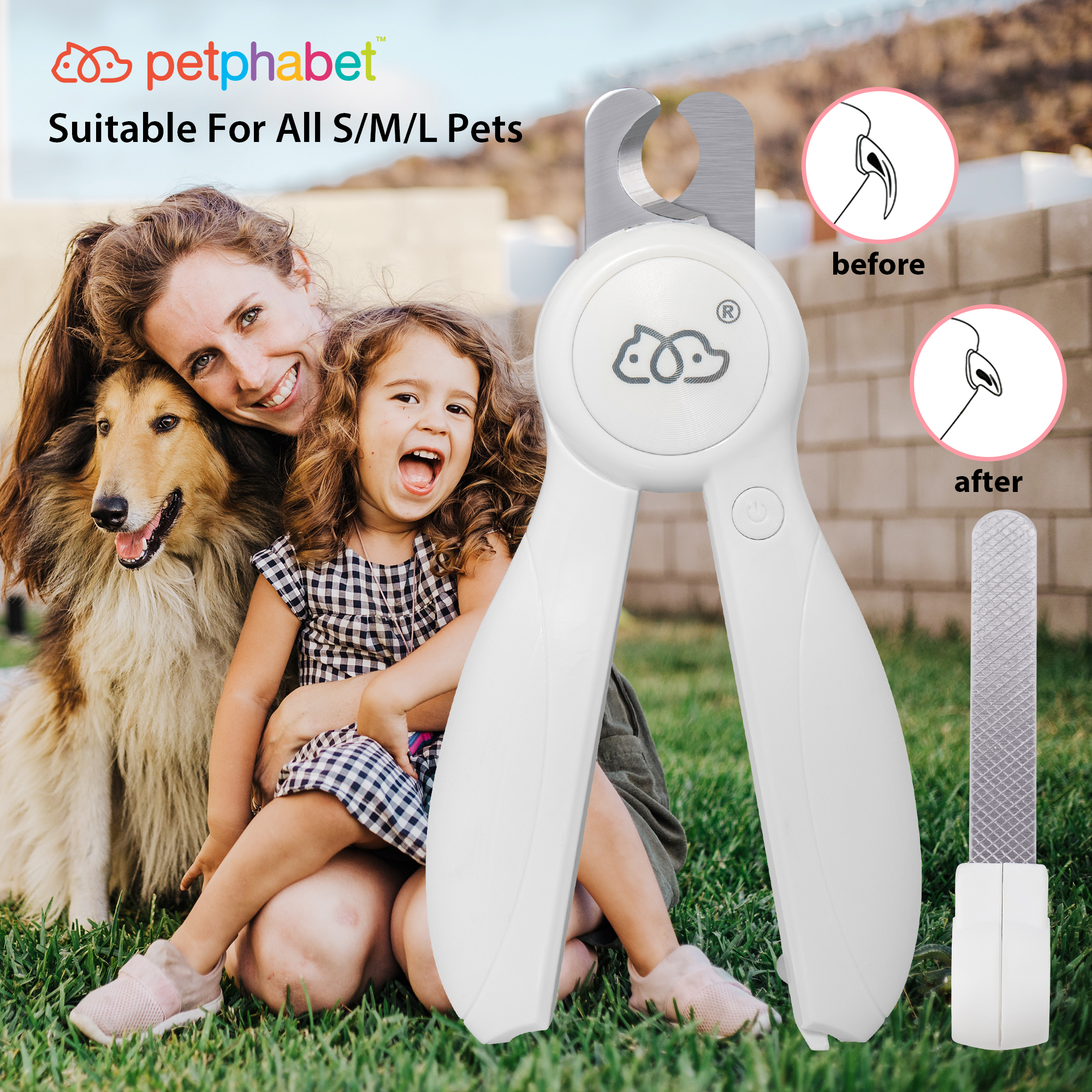 LED Pet Nail Clippers