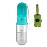 Leakproof Portable Pet Water Bottle (450 mL) – Teal