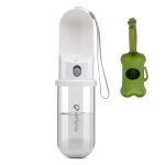 Leakproof Portable Pet Water Bottle (450 mL) – Cream