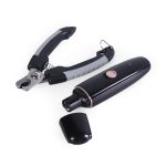 2-in-1 Electric Pet Nail Grinder & Safety Scissor Grooming Set